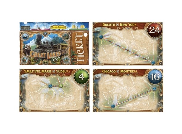 Ticket to Ride Rails & Sails Brädspel Frittstående spel 